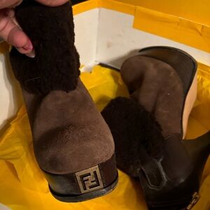 Fendi ankle booties/ Taken best offer